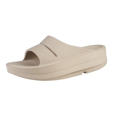 OOFOS OOmega OOahh Recovery Sandal, Nomad - Women’s Size 8