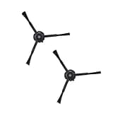 roborock Side Brushes Replacement (2 Pieces) for S8 Pro Ultra, S7 Max Ultra, Qrevo, Roborock Qrevo Slim, Series of S7 MaxV/S7/Q7Max/Q8 Max/S8/Q7/Q5/S6/S5/S4/E5/E4/E3/E2 Robot Vacuum Cleaner, Black