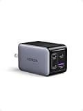 UGREEN 65W USB C Charger Block - Nexode 4-Port GaN Charger Type C, Fast Charging for MacBook Pro/Air, iPhone, iPad Pro, Galaxy S24/S23, Pixel 8, Steam Deck