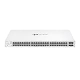 TP-Link Festa FS352GP 52 Port Gigabit Smart Managed PoE Switch 48 PoE+ Port @384W, 4 x SFP Slots Self-Organizing Network Free Cloud Static Routing, Vlan, ACL, LAG Does not Work with Omada