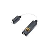 iFi GO Link - Portable DAC & Headphone Amplifier - USB-C to 3.5mm Adapter - Improve Sound from Any Device - Gold-Plated 3.5mm Headphone Socket – Supports Hi-Resolution 32-bit/384kHz/DSD256/MQA