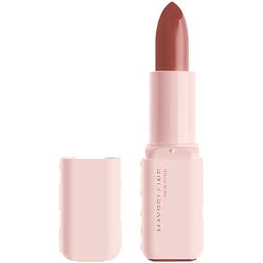 MAYBELLINE Serum Lipstick, Hydrating Lip Makeup with 8HRs of Lip Plumping Moisture with Hyaluronic Acid + Oil Blend, Out Til 4 (Midtone Cool Brown Satin)