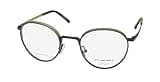Oga 10162o Titanium Full-Rim Made In France European Rare Eyeglass Frame/Glasses [48-22-145, black/yellow]