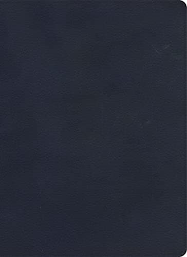 KJV Single-Column Wide-Margin Bible, Navy LeatherTouch, Red Letter, Pure Cambridge Text, Wide Margins, Full-Color Maps, Easy-to-Read Bible MCM Type