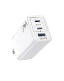 Amlink 65W USB C Charger - 3 Port GaN III Fast Charging Block, Support PPS PD 3.0 USB C Wall Charger, Compact Foldable Plug Wall Charger Adapter for MacBook, iPad, iPhone, Galaxy, etc