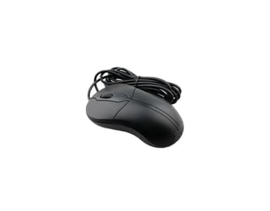 Dell 3-button Black Optical USB Mouse w/ Scroll Wheel (XN966 XN967)