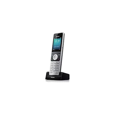 Yealink W56H Cordless DECT IP Phone, Base Station Not Included, 2.4-Inch Color Display. 10/100 Ethernet, 802.3af PoE, Power Adapter Included