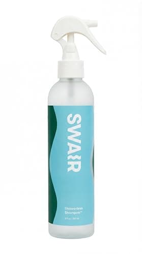 SWAIR Showerless Shampoo 8oz. Dry Shampoo Alternative | Cleans Hair Without Suds, Rinsing or Residue | Alcohol Free