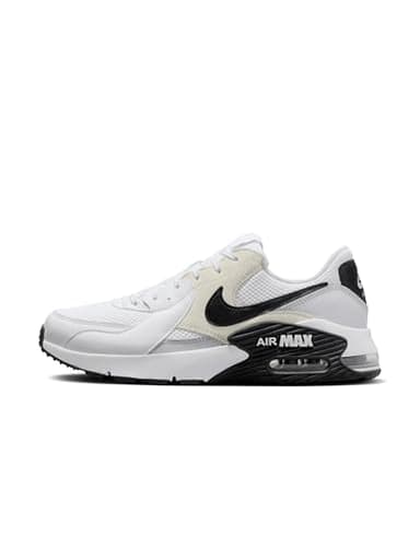 Nike Men's Air Max Excee Shoes, White/Black-Pure Platinum, 11