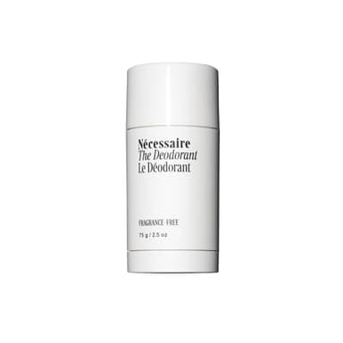 Nécessaire The Deodorant Fragrance-Free | Natural Aluminum Free Deodorant For Women & Men. Extra Strength Treatment with Mandelic Acid. Free of Baking Soda, Ozokerite & Parabens (75 g/2.5 oz)