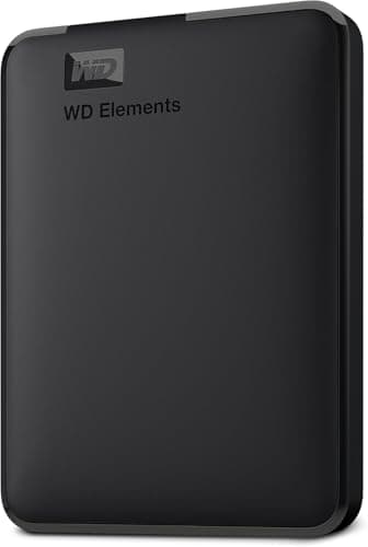 WD 2TB Elements Portable External Hard Drive - USB 3.0 - WDBU6Y0020BBK-WESN (Renewed)