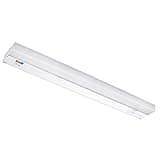 Maxxima 24 in. Hardwired LED Under Cabinet Light - 950 Lumens, 5 CCT, Color Temperature Slide Control, 2700K/3000K/3500K/4000K/5000K, Kitchen and Indoor Lighting Fixture, White, On/Off Switch, ETL