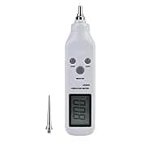 Vibration Meter Vibrometer Digital Vibration Meter, AS63D Vibrometer Pen High Sensitivity Accelerometer Vibration Meter Tester Gauge Analyzer with Storage Case