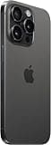 Apple iPhone 15 Pro, 256GB, Black Titanium - Unlocked (Renewed)