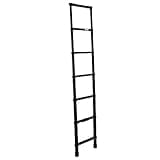 RecPro RV Telescoping Bunk Bed Ladder | Includes Mounting Brackets | Lightweight Aluminum Collapsible Construction (85")