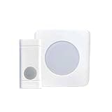 Security2020 WC180 Wireless Door Chime with Flashing Strobe Light