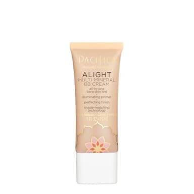 Pacifica Alight Multi-Mineral BB Cream – Shade 11 Light Tinted Moisturizer & Primer in One, Sheer Glowing Coverage, Hydrates, Primes & Perfects, 100% Vegan Cruelty Free Dermatologist Tested