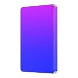 SUYING HDD External Hard Drive 2tb / 500gb / 120gb / 80gb, USB 3.0 Portable Mobile Backup Storage Hard Drive, Suitable for Pc Desktop, Ps4, Laptop, Xbox, Smart Tv (1TB,Gradient Purple)