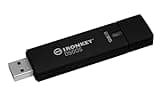 Kingston Ironkey D500S 128GB Encrypted Flash Drive | Dual Hidden Partition | FIPS 140-3 Level 3 | XTS-AES 256-bit | BadUSB and Brute Force Protection | Multi-Pin Option | IKD500S/128GB