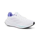 adidas Women's Response Running Sneaker, White/Purple Tint/Flash Aqua, 9