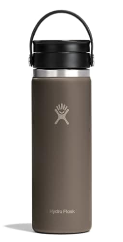 Hydro Flask Flex Sip Coffee Tumbler – Insulated Stainless Steel, Non Spill, Leak Proof Travel Coffee Cup 20 Oz Sandpiper
