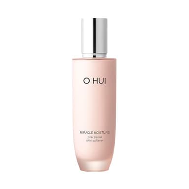 O HUI Miracle Moisture Skin Softener | Milk Lotion Texture | Moisturizes & Softens | Helps Strengthen Skin Barrier | Daily Toner | Ceramide, Glycerin, Panthenol | Glass Skin | All Skin Types | K-Beauty