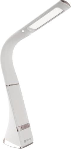 OttLite Recharge LED Desk Lamp with ClearSun LED Technology - Portable, Dimmable & Flexible Gooseneck - Travel-Friendly Task Lamp with Rechargeable Battery - for Home, Reading, Office & College Dorms