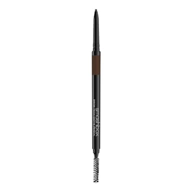 Smashbox Brow Tech Matte Eyebrow Pencil | Waterproof, Smudge Proof + Long Lasting Brow Pencil with Spoolie Brush, Brunette