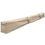 13 Ft Retractable Awning Protective Cover, 600D Oxford Fabric Patio Awning Cover Heavy-Duty Weatherproof RV Retractable Awnings, Beige