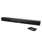 ZVOX AccuVoice AV455 Dialogue Clarifying Sound Bar with Hearing Aid Technology and HDMI-ARC Compatible Connectivity - Home Theater Audio TV Speakers Soundbar - Black