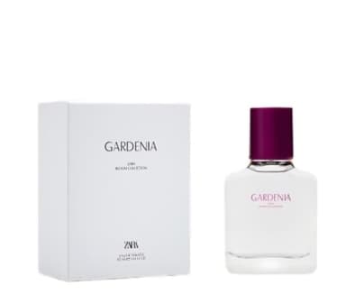 Zara Gardenia Perfume for Women Eau de Parfum 30ml (1.0 fl oz) Hypnotic White Flowers, Orange Blossom, Coffee, Peach & Raspberry Silky & Alluring Long-Lasting Fragrance