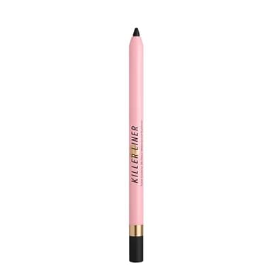Too Faced Killer Liner 36-Hour Gel Eyeliner Pencil | Long Lasting, Waterproof, Non-Flaking Eyeliner Pencil, 0.04 Ounce, Black