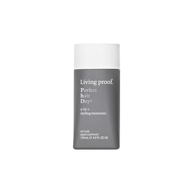 Living Proof Perfect Hair Day 5-in-1 Styling Treatment – Conditions, Smooths, Volumizes, Adds Shine, Heat Protection up to 450°F, 4 oz