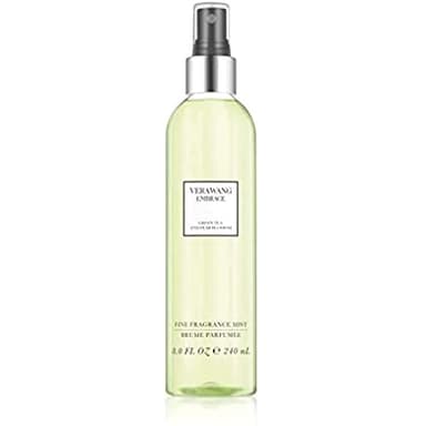 Vera Wang Embrace Green Tea and Pear Blossom Body Mist 8.1 fl oz (Pack of 1), Notes of Earthiness, Peony, and Sandalwood, Women's Fragrance, Long Lasting, Everyday Fragrance