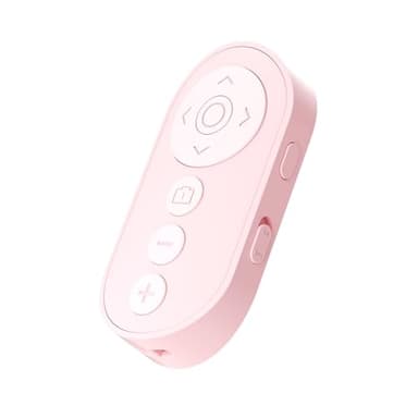 Wireless Camera Remote Control with Zoom for iPhone & iPad, Versatile Shutter with Front/Rear Camera Switch for Photo & Video, Smartphone Remote Clicker for TikTok