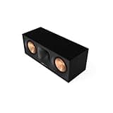 Klipsch Reference Next-Generation R-50C Horn-Loaded Center Channel Speakers for Crystal-Clear Home Theater Dialogue in Black