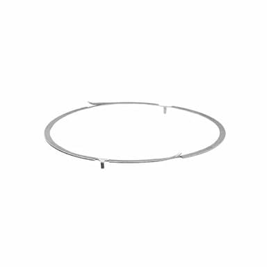 TOMIYOY Silver Stainless Steel Bezel Click Spring Ring Fit for Skx005 007 Watch Case Replace Parts (1 PCS)