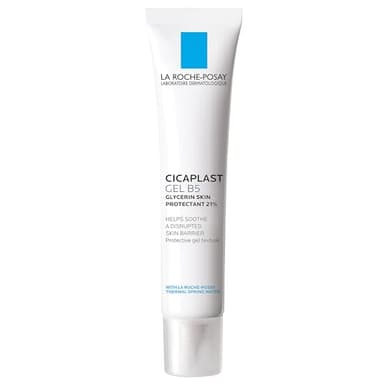 La Roche-Posay Cicaplast Gel B5, Protective Repair Gel for Cracked, Chapped Skin with Madecassoside and Glycerin, Tested Post-Procedure, Post-Stitches, Post-Laser, 1.35 Fl Oz