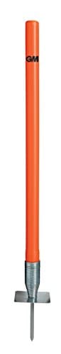 Gunn & Moore GM - Cricket Stump - Steel Sprung Springback Practice Target - Regulation Height 28" - Orange