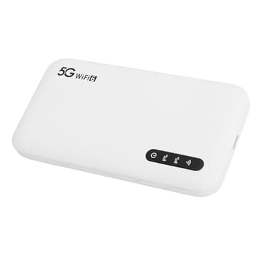 5G Wi Fi Mobile Hotspot, 2.4GHz and 5.8GHz Portable Wi Fi Device for Travel, Supports SIM Card Slot & 16 Devices, IP67 Wi Fi 6 5G Router 6100mAh Rechargeable