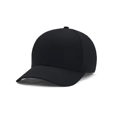 Under Armour Men's Iso-Chill ArmourVent Stretch Fit Hat, (001) Black / / Castlerock, Large/X-Large