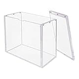 Acrylic Clear Magnetic Display Case Box ETB Boxes Current 6MM Thick Magnetic Closure Fit for Pokemon Elite Trainer Boxes