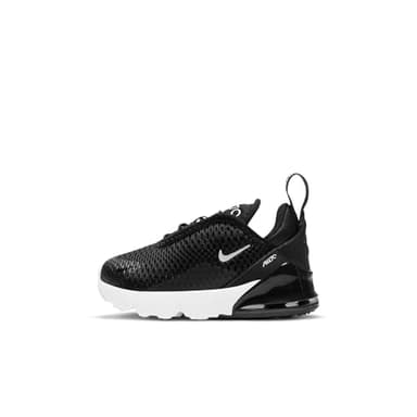 Nike Little Kids' Air Max 270 Shoes, Black/White-Anthracite, 11C