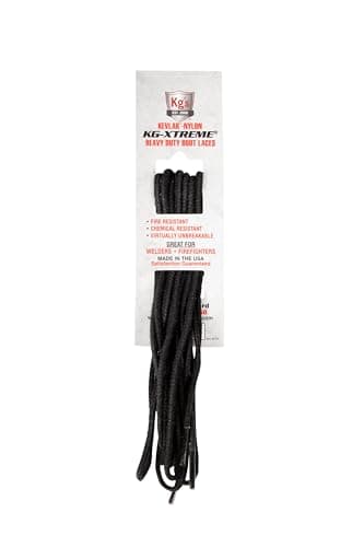 Kg's Kevlar Boot Laces – XTREME Virtually Indestructible 120-Inch Extra Long Shoelaces for Logger Boots, Military Footwear, Outdoor & Hunting Boots