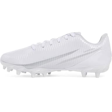 Under Armour Boys' Blur Select JR Football Cleats, (104) White/Metallic Silver/Metallic Silver, 6, US