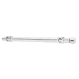 Rev-A-Shelf 14" Pull Out Valet Rod for Closet Organization, Extendable Sliding Clothes Storage Hanging Rack with Mounting Hardware, Chrome, CVR-14-CR