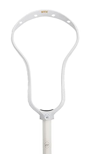 STX Duel 3 Unstrung Lacrosse Head for Faceoffs, White