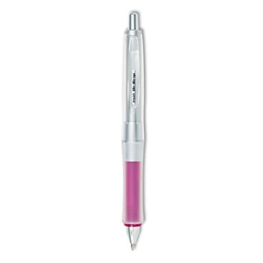 PILOT Dr. Grip Center of Gravity Refillable & Retractable Ballpoint Pen, Medium Point, Pink Grip, Black Ink, Single Pen - Ideal for School
