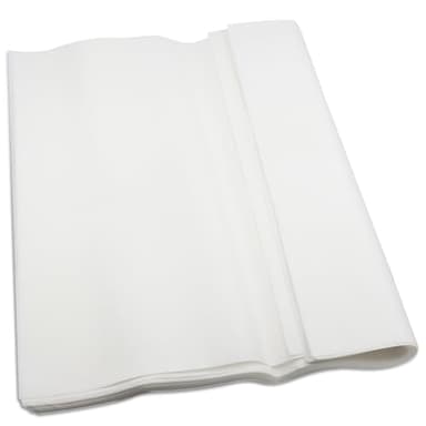 CXIIPOL 50 Sheets Artist Teabag Paper, 16.54×16.54 inches Teabag Paper, Mixed Media Paper, Handmade Wet Strength Tissue Paper for Printmaking, Painting DIY, Origami