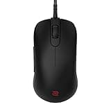 BenQ Zowie S1-C Symmetrical Gaming Mouse | Professional Esports Performance | Driverless | Paracord Cable | Revisioned C-Features | Matte Black | Medium Size